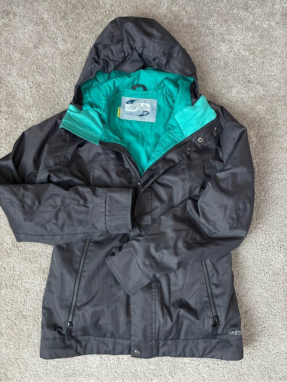Burton Dry Ride White Collection Jacket
